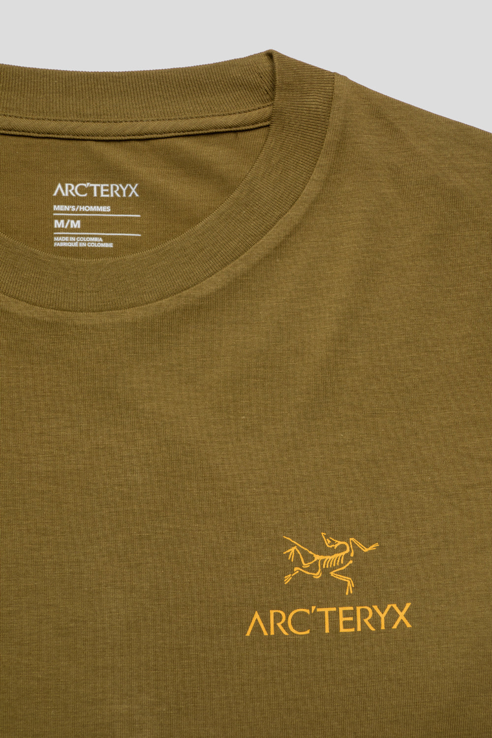 Arc'teryx Kragg SL Cotton Bird Word Tee SS 'Braken / Larch'-thumbmail-5