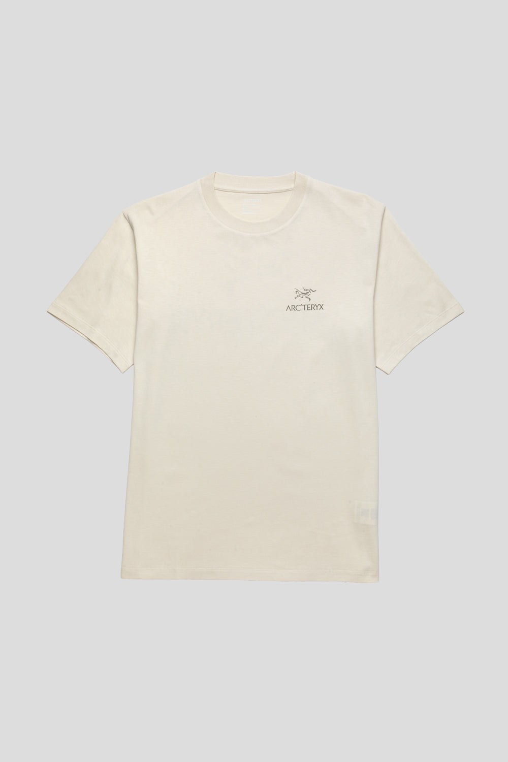 Arc'teryx Kragg SL Cotton Bird Word Tee SS 'Sea Salt / Monogoose'