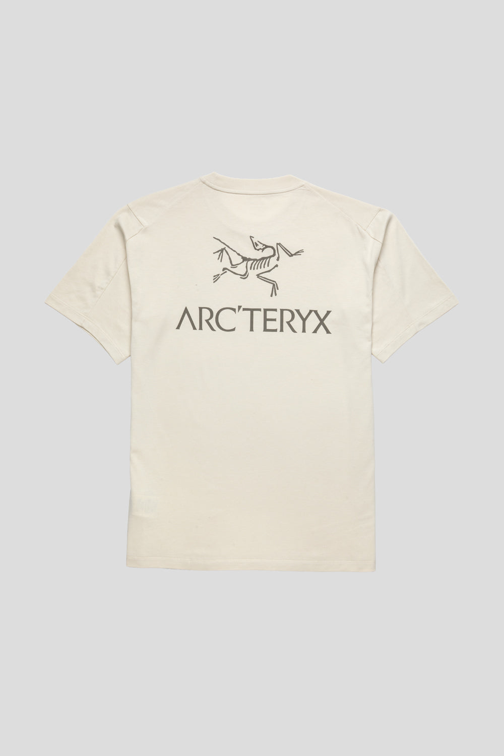 Arc'teryx Kragg SL Cotton Bird Word Tee SS 'Sea Salt / Monogoose'