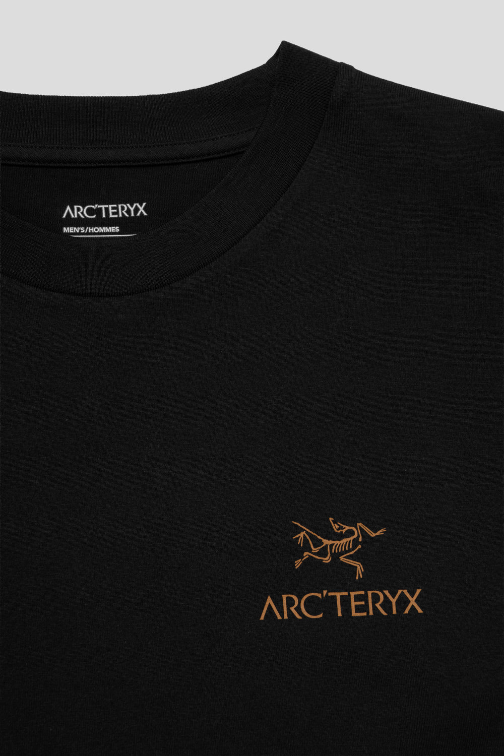 Arc'teryx Kragg SL Cotton Bird Word Shirt SS '24K Black'-thumbmail-3