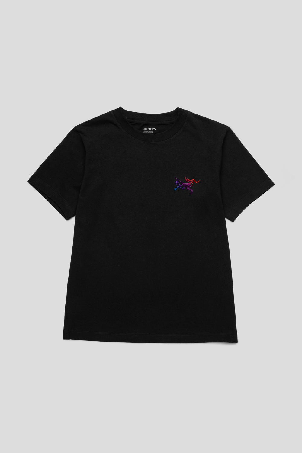 Arc'teryx Women's Kragg Cotton Little Bird Crew Tee SS 'Black / Multi'