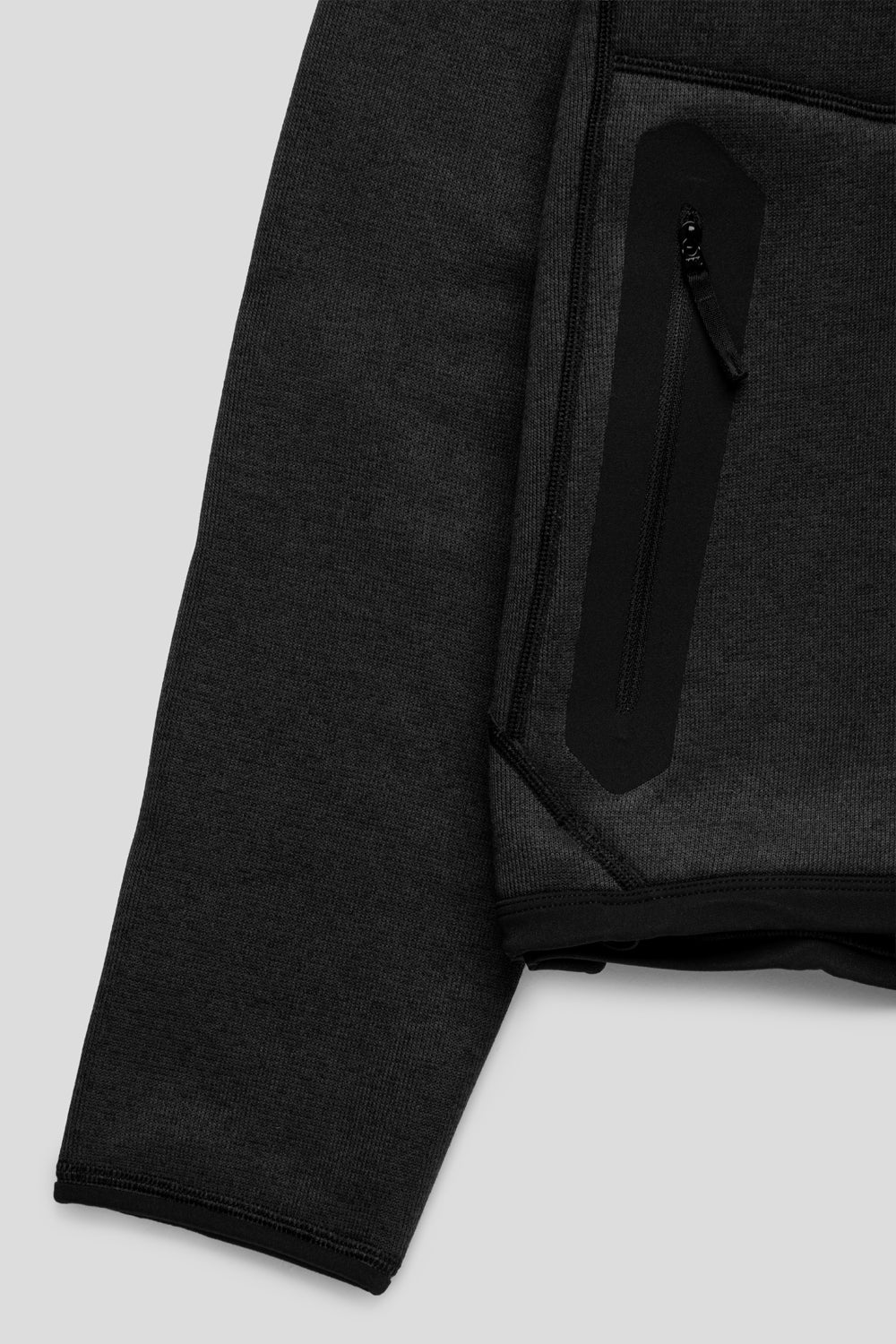 Arc'teryx Women's Covert 1/2 Zip Neck 'Black Heather'-thumbmail-3