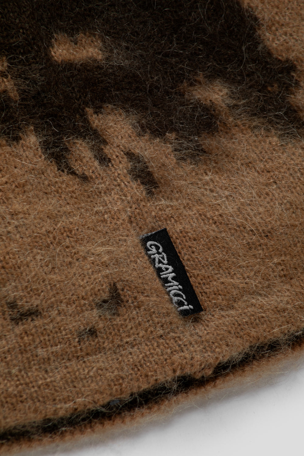 Gramicci Mohair Splatter Beanie 'Taupe Splatter'