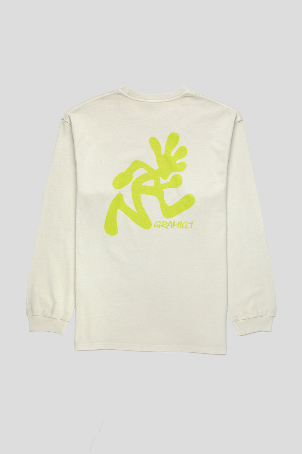 Gramicci Running Man Pigment Dyed L/S Tee 'Natural'