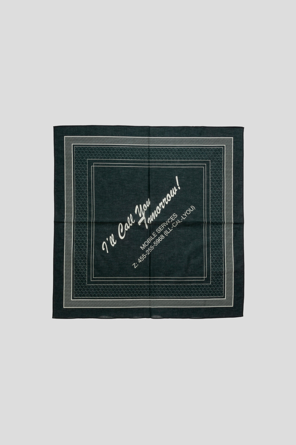 I'll Call You Tomorrow Uniform Bandana-thumbmail-3