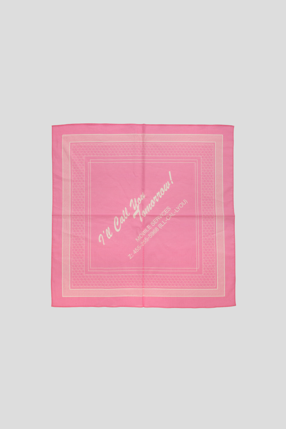 I'll Call You Tomorrow Uniform Bandana-thumbmail-5