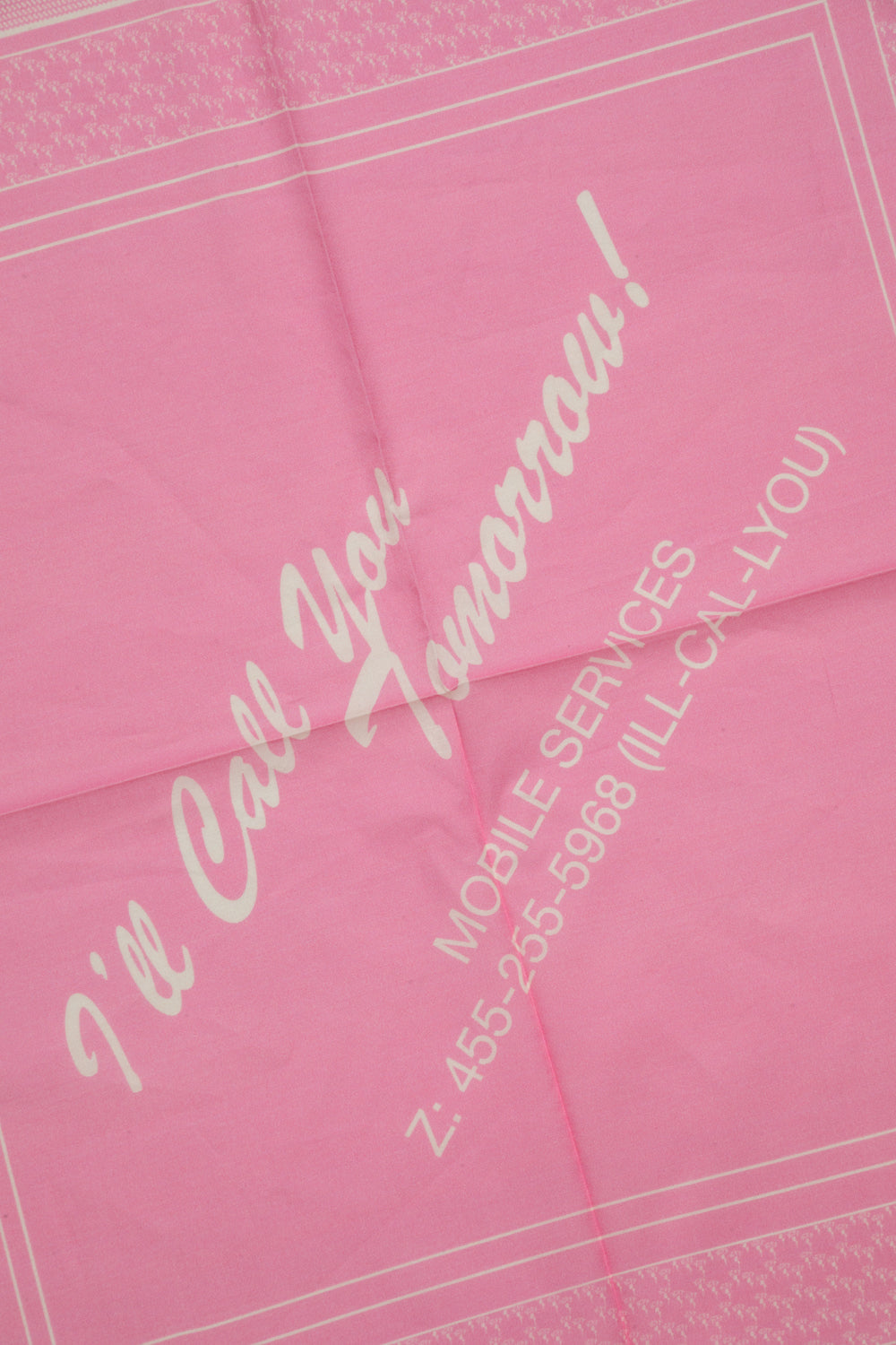 I'll Call You Tomorrow Uniform Bandana-thumbmail-13