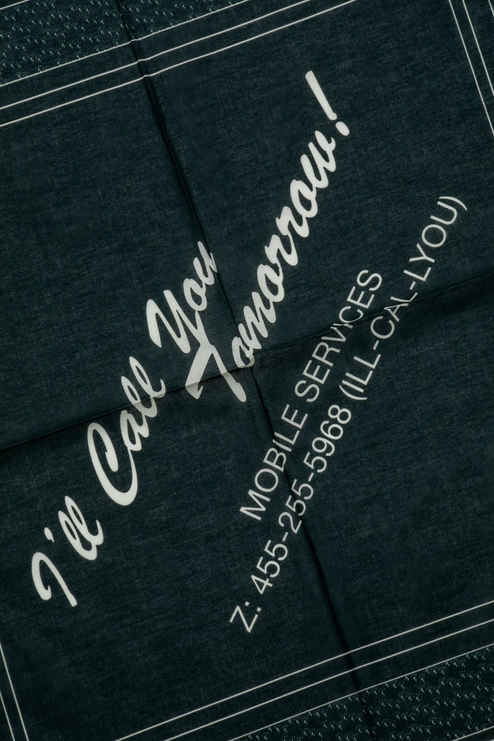 I'll Call You Tomorrow Uniform Bandana-thumbmail-7