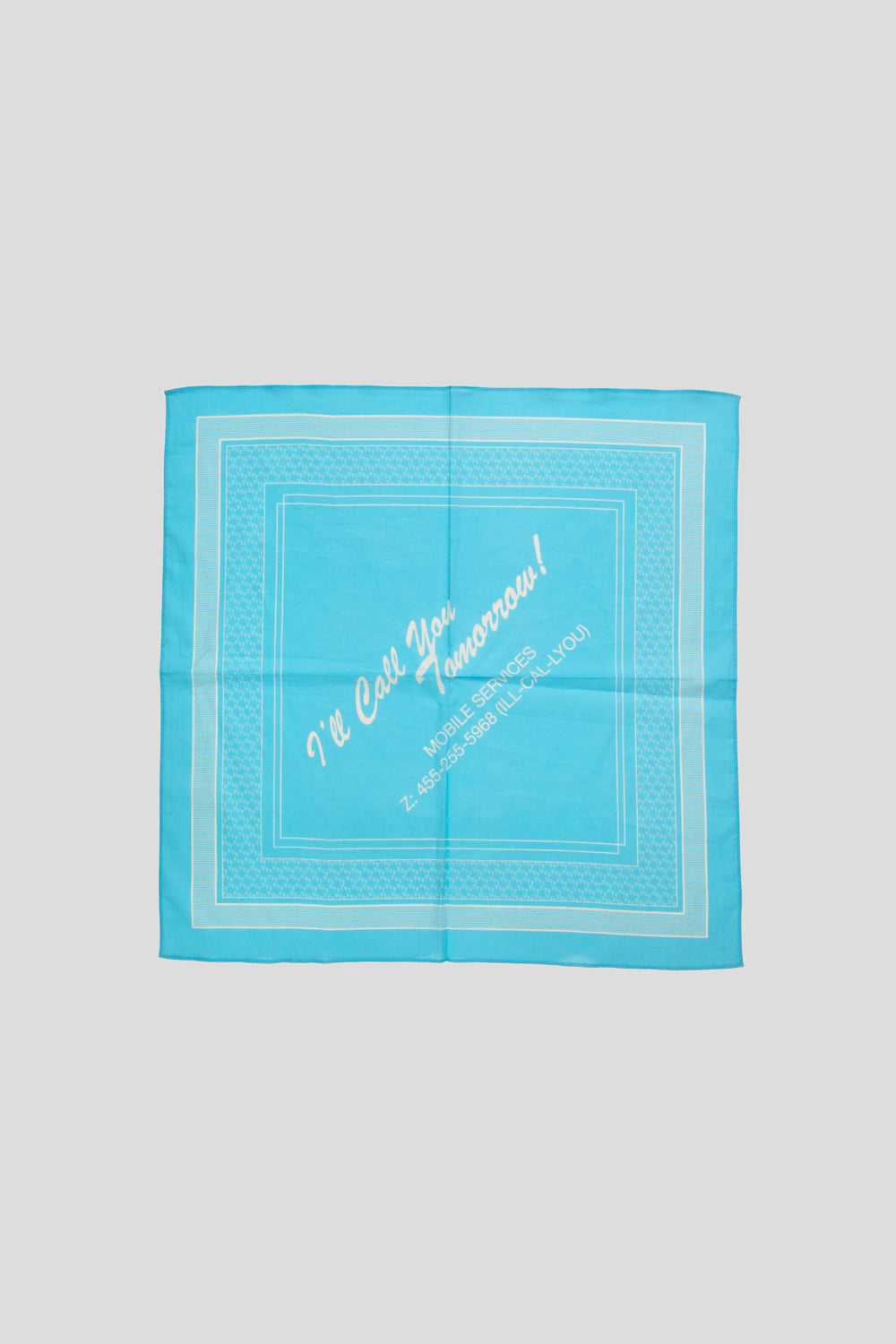 I'll Call You Tomorrow Uniform Bandana