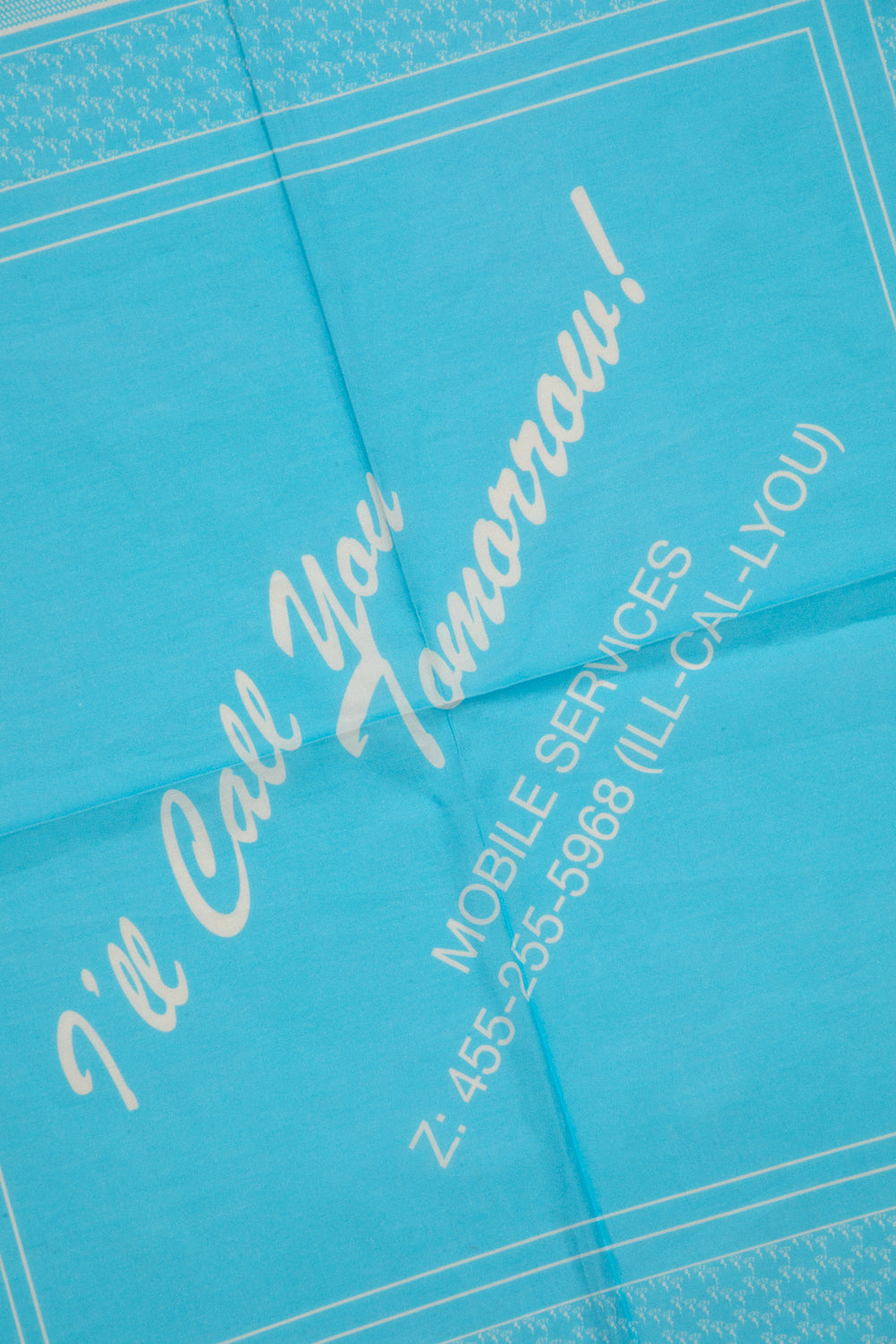 I'll Call You Tomorrow Uniform Bandana-thumbmail-6