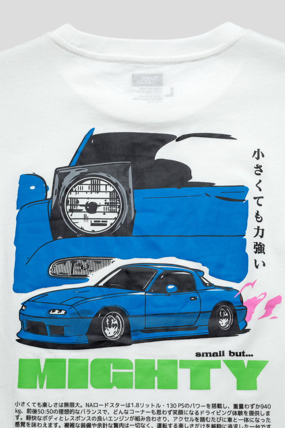 Import Bible Miata Tee 'White'-thumbmail-4
