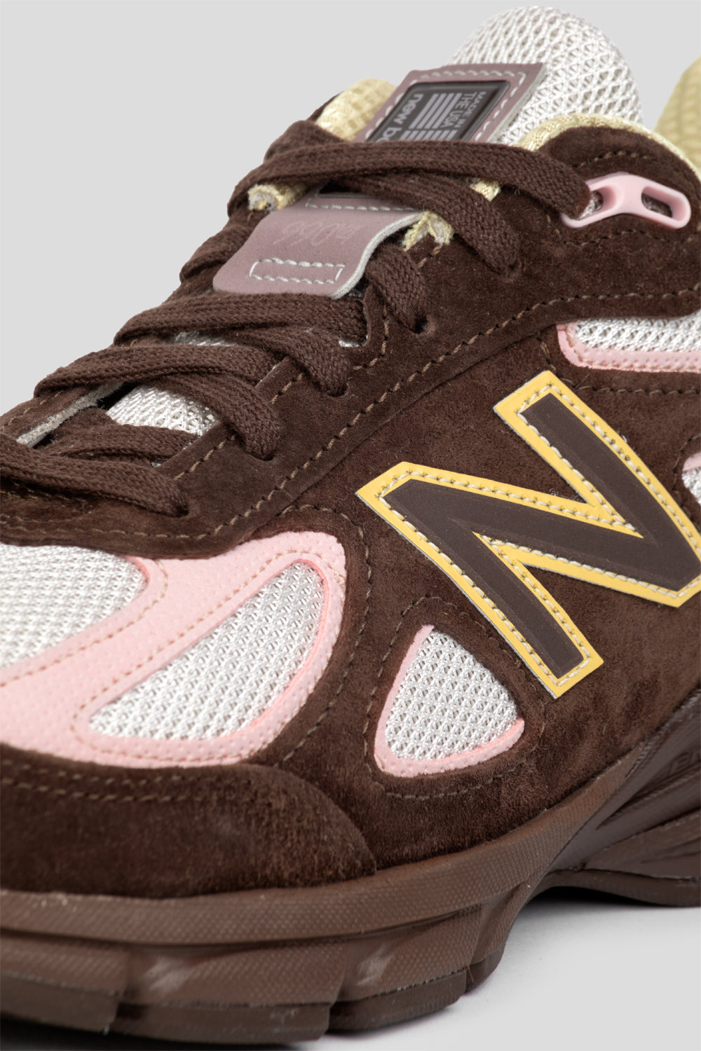 New Balance Made in USA 990v4 'Pumpernickel / Pink Chalk'-thumbmail-4