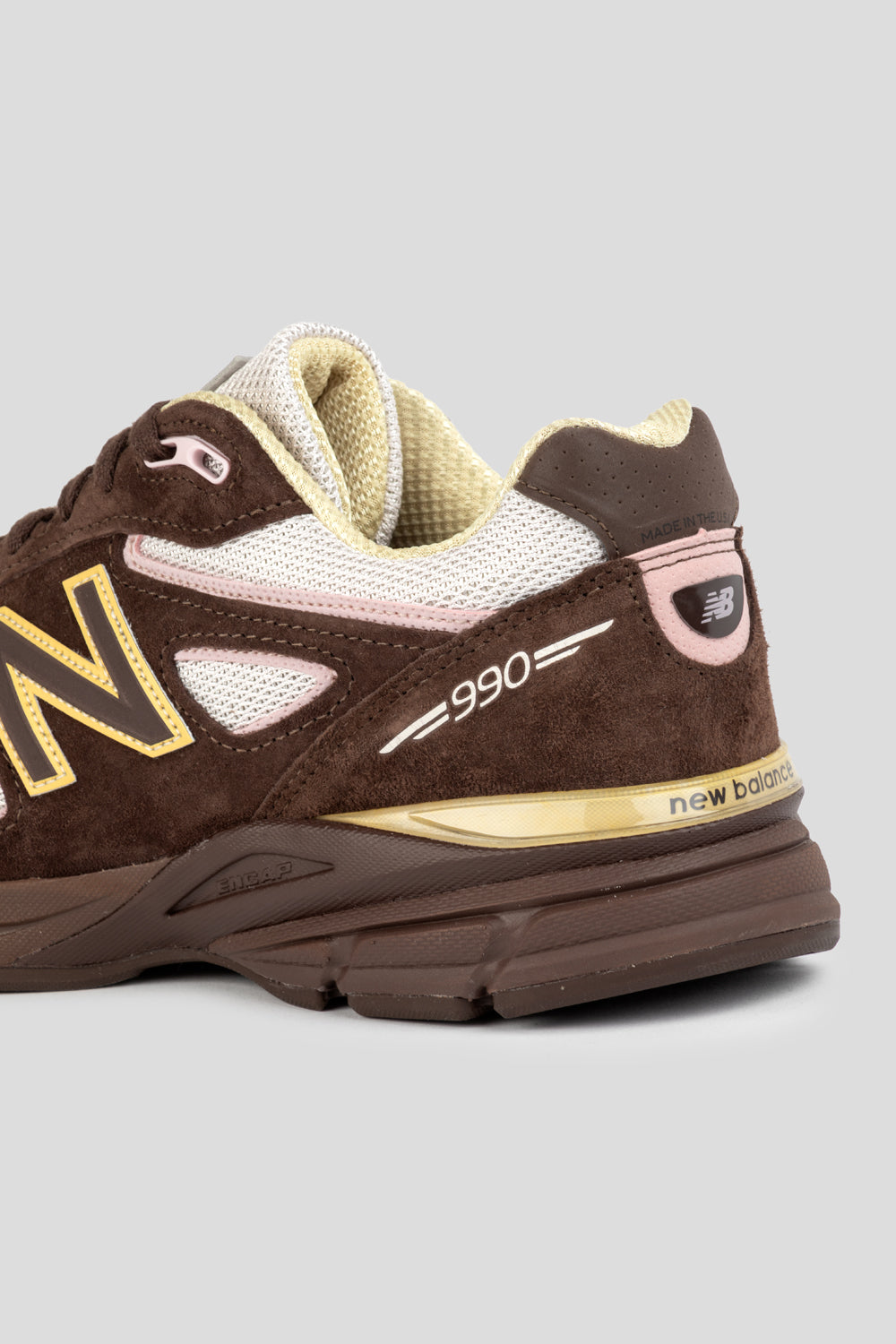 New Balance Made in USA 990v4 'Pumpernickel / Pink Chalk'-thumbmail-3