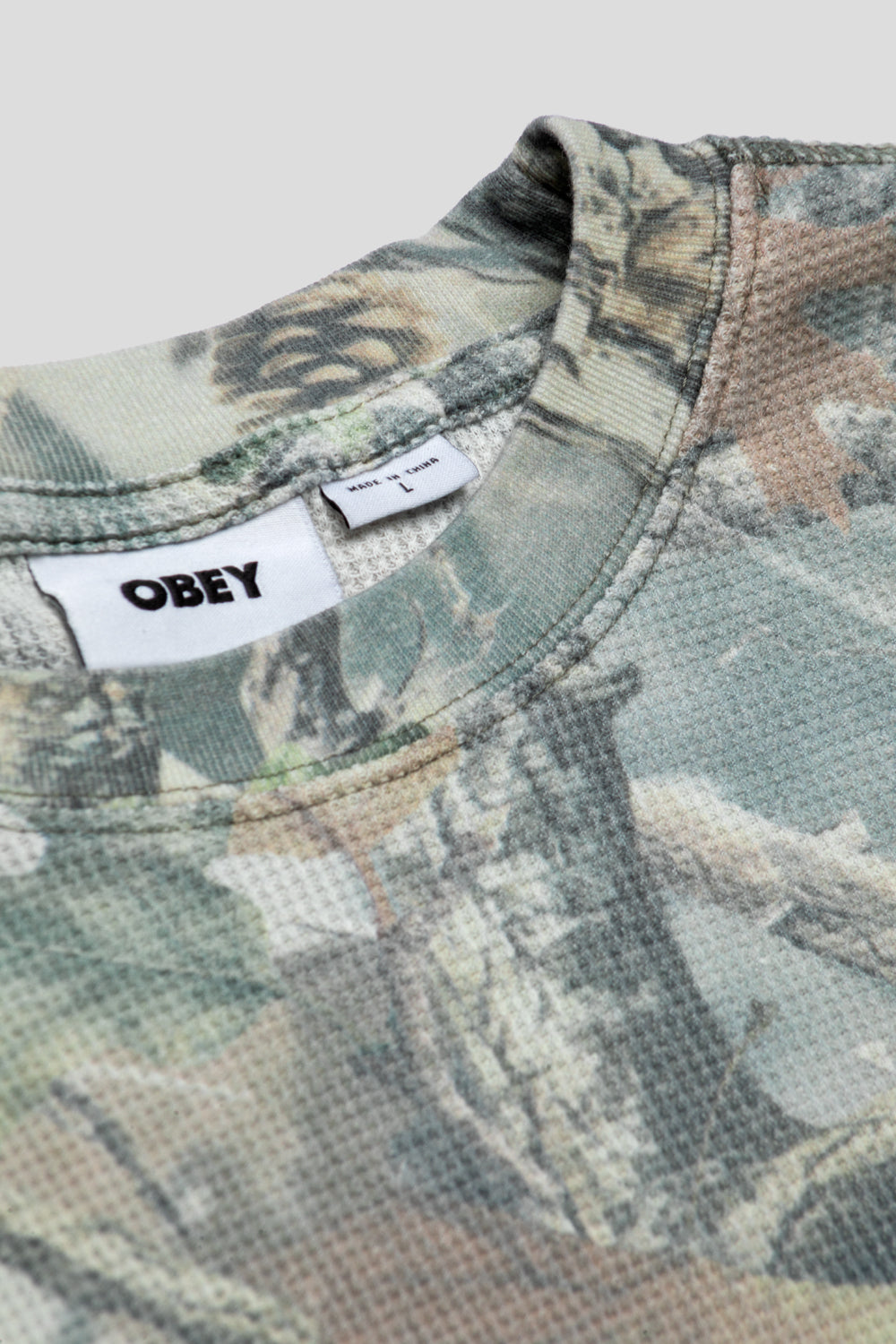 Obey Post Thermal LS 'Dusty Vintage Wood Camo'-thumbmail-3
