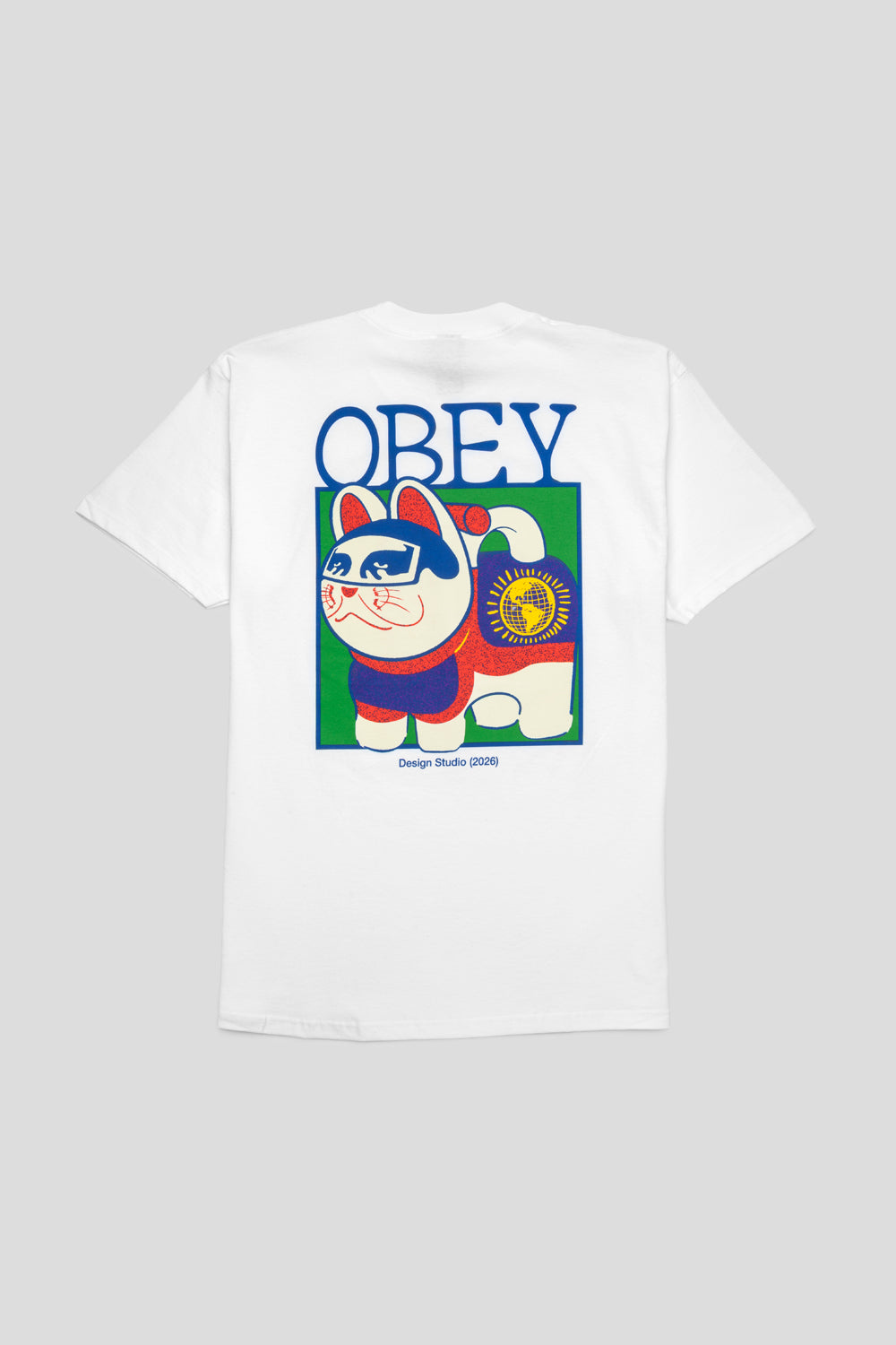 Obey Lucky Cat Tee ' White'