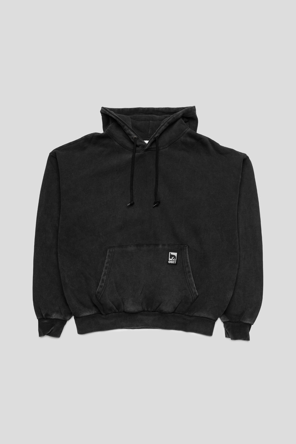Obey Post Hoodie 'Dusty Black Limo'