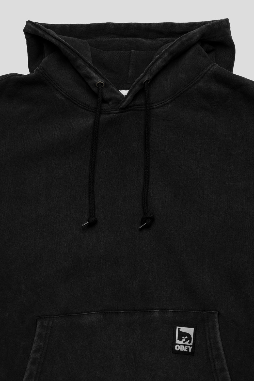 Obey Post Hoodie 'Dusty Black Limo'-thumbmail-3