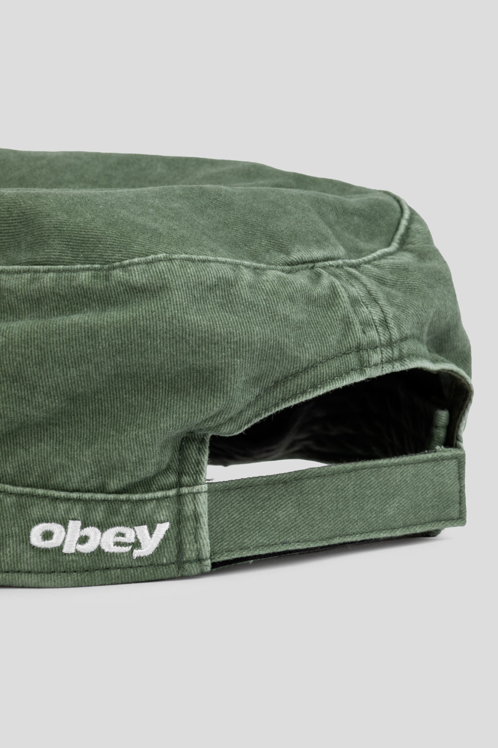 Obey Page Cadet Cap 'Olive'-thumbmail-4