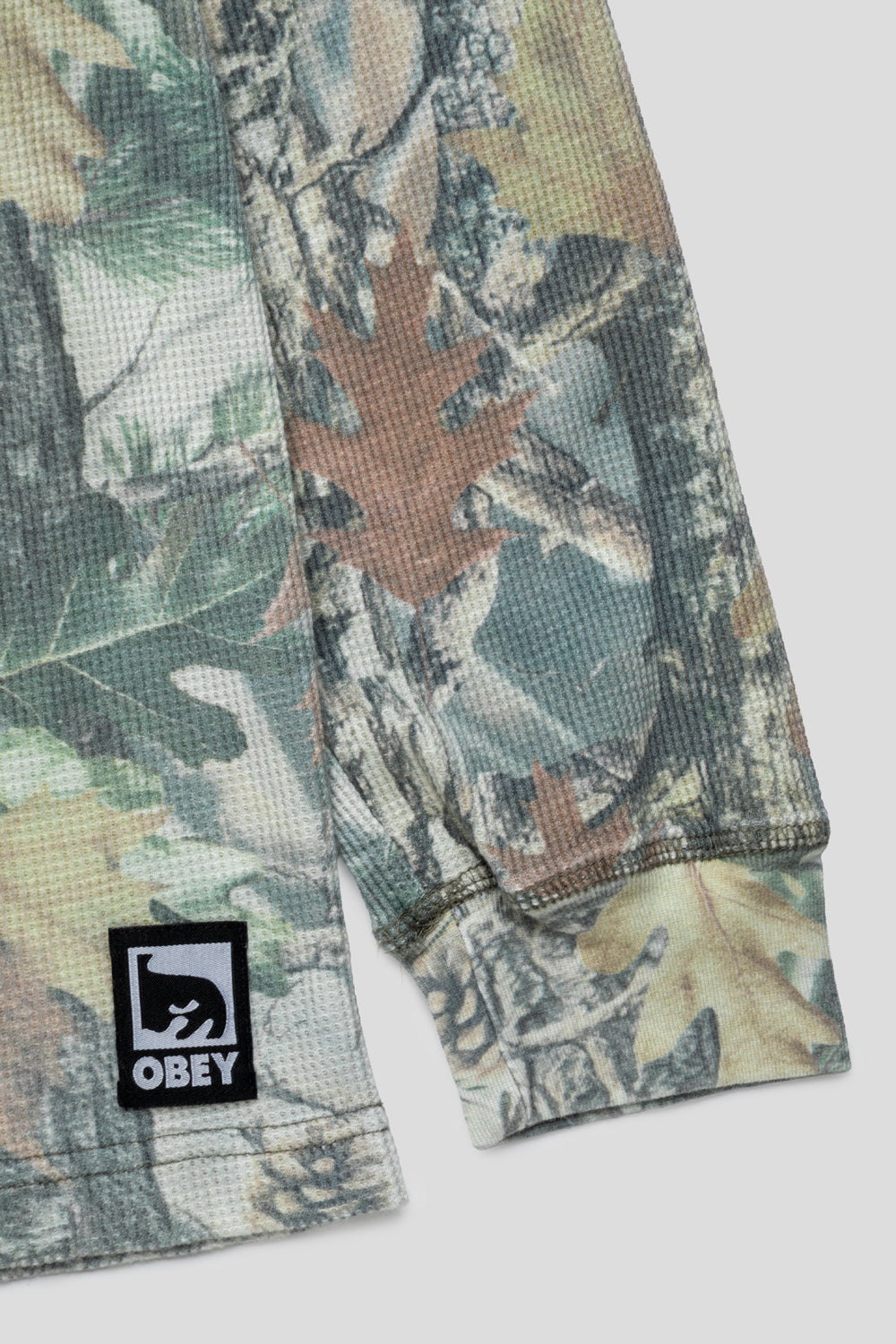Obey Post Thermal LS 'Dusty Vintage Wood Camo'-thumbmail-6