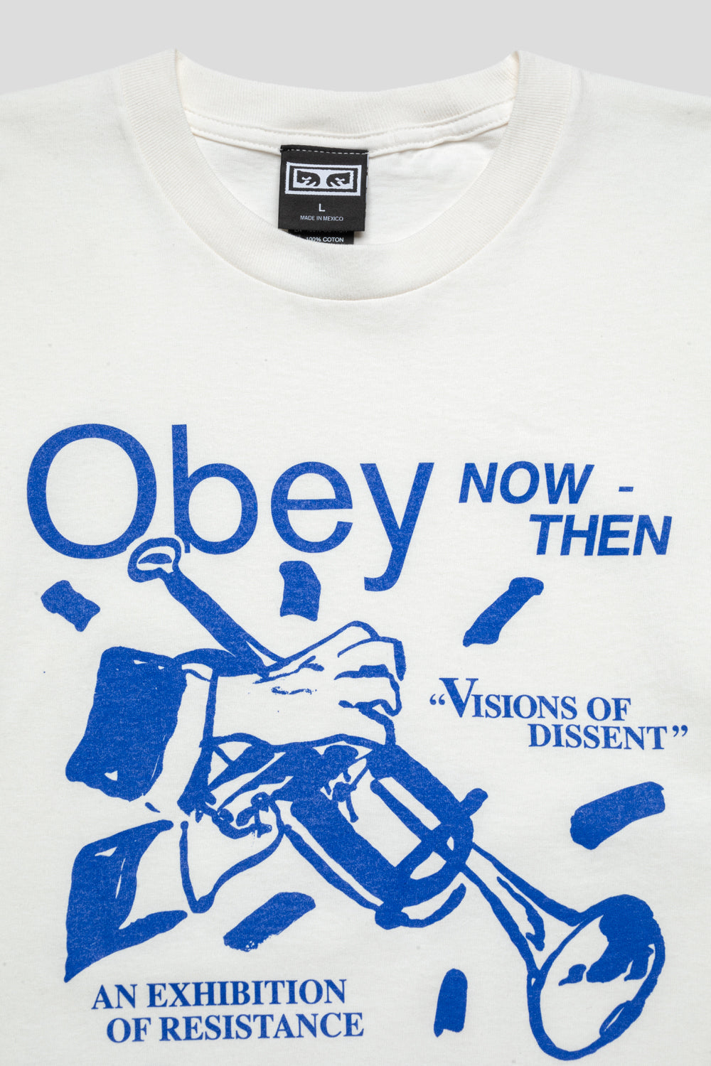 Obey Museum tee 'Vintage White'