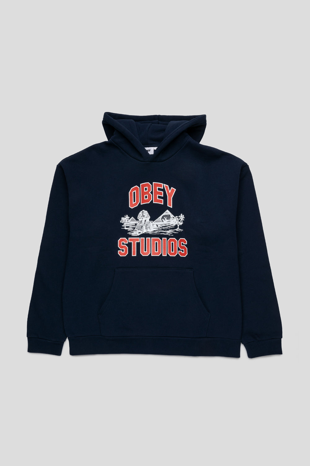 Obey Cairo Extra Heavy Hoodie 'Pageant Blue'