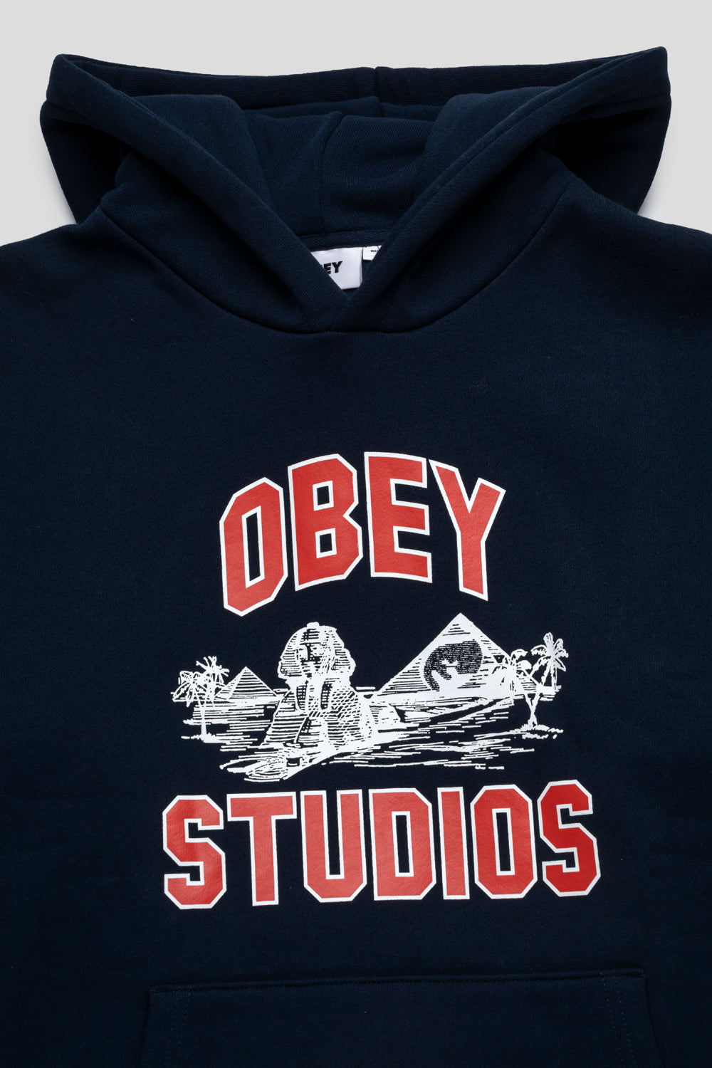 Obey Cairo Extra Heavy Hoodie 'Pageant Blue'