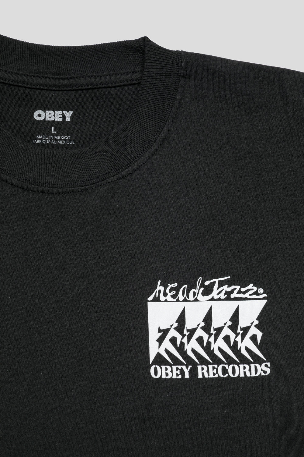 Obey Come Together Heavyweight Tee 'Vintage Black'-thumbmail-3