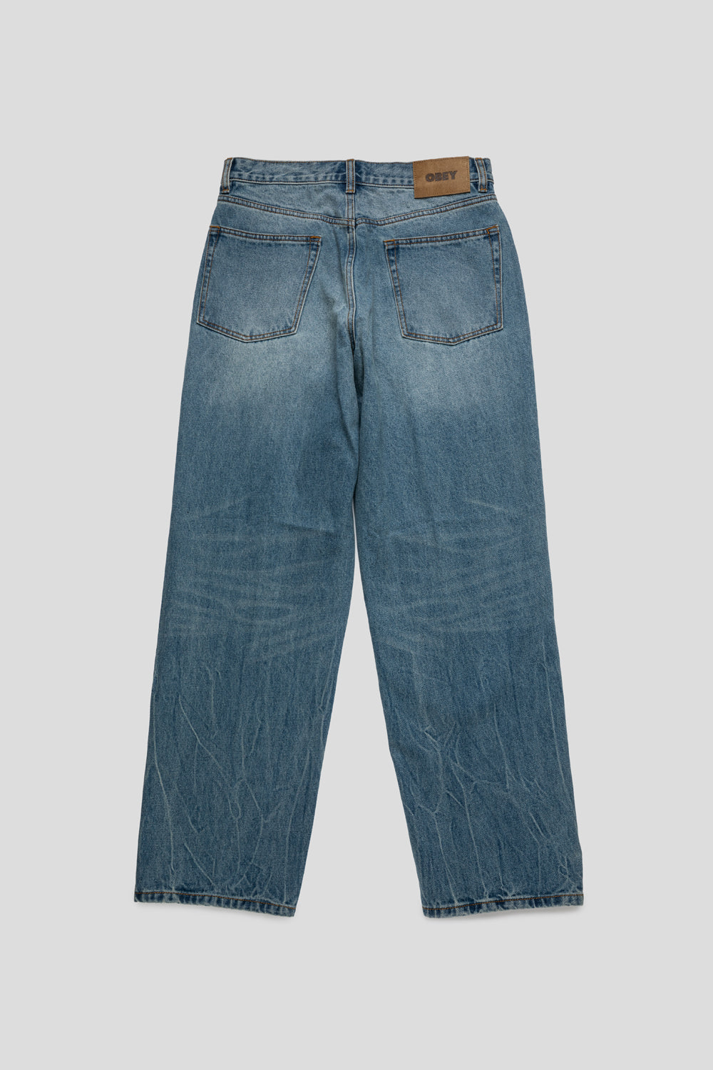 Obey Classic Baggy Vintage Denim 'Heavy Vintage Light Indigo'