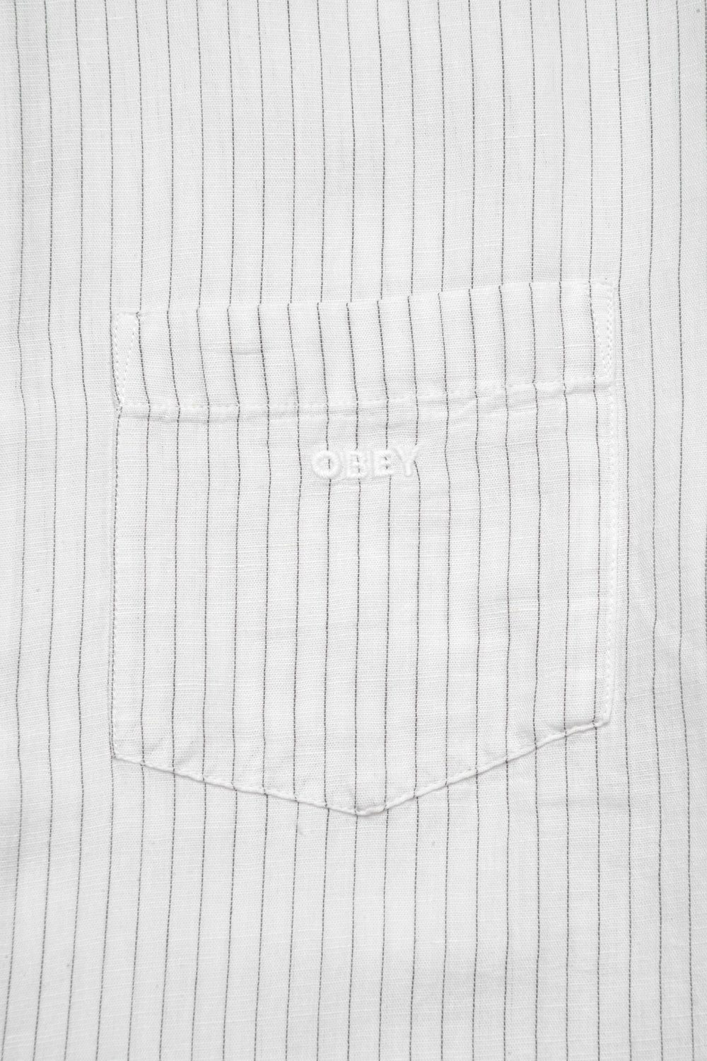 Obey Barry Woven Shirt 'Brushed Nickel'-thumbmail-3
