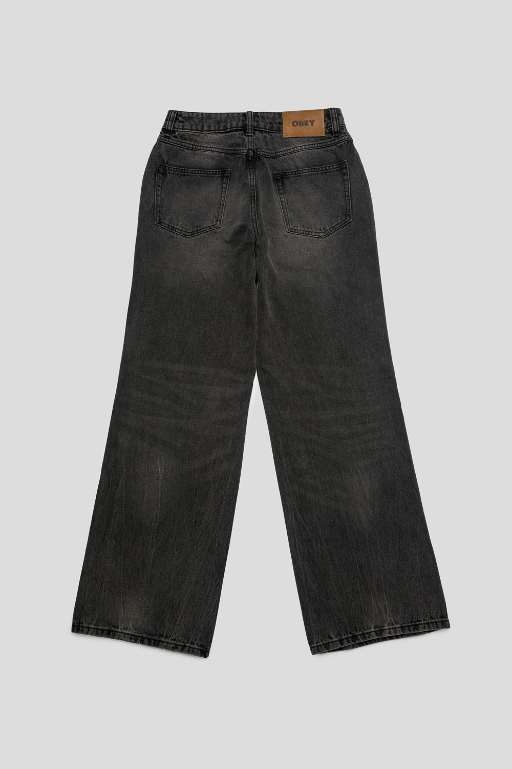 Obey Women's Elara 5 Pocket Denim 'Black Mocha Wash'