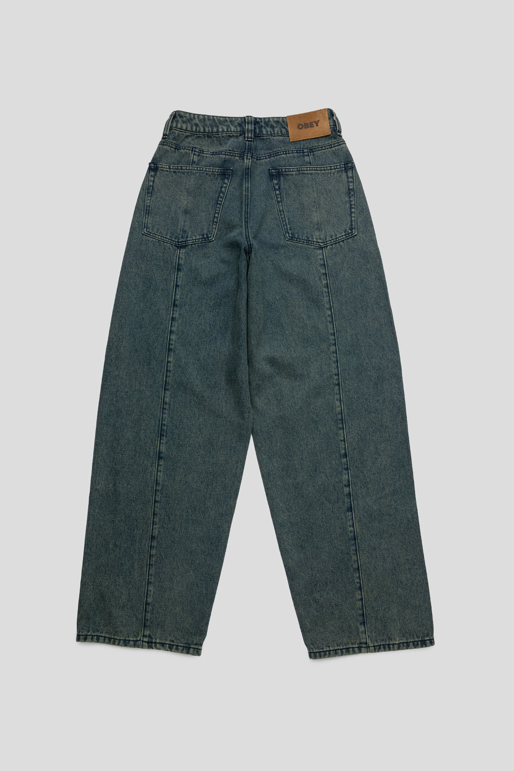 Obey Women's Nana Denim 'Yellow Tint Wash'