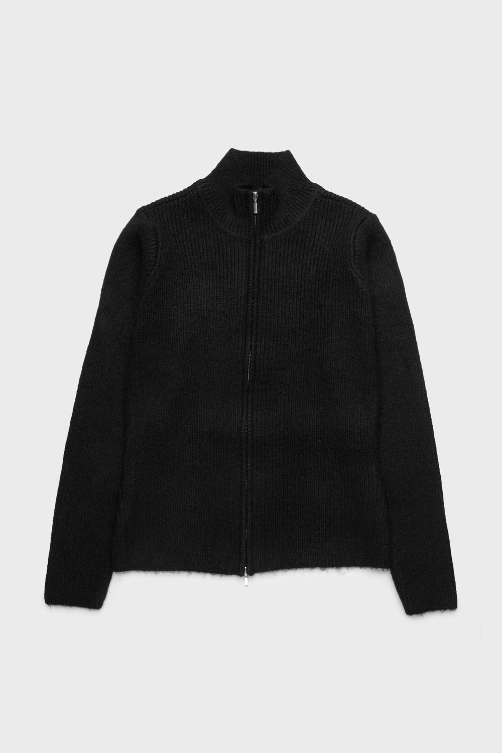 Obey Women's Ciel 2-Way Zip Cardigan 'Black'-thumbmail-1