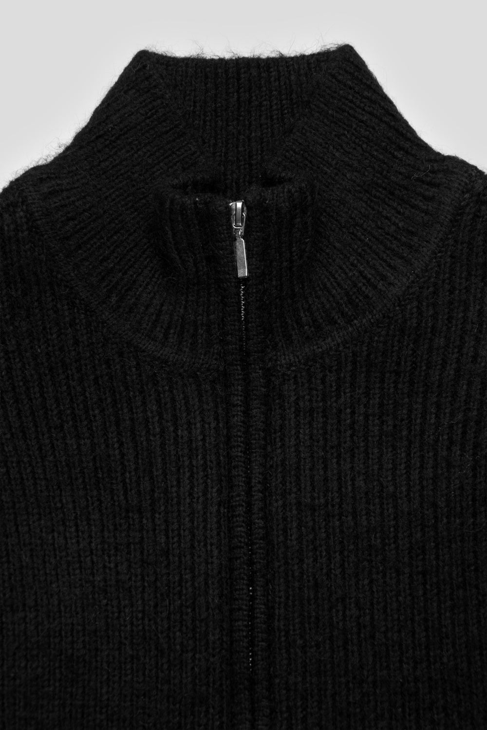 Obey Women's Ciel 2-Way Zip Cardigan 'Black'-thumbmail-2