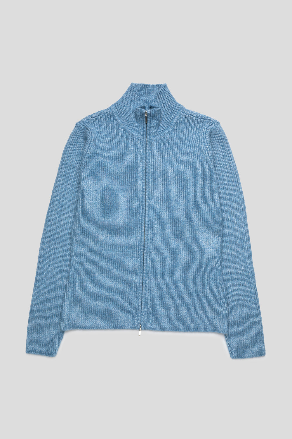 Obey Women's Ciel 2-Way Zip Cardigan 'Coronet Blue'-thumbmail-1