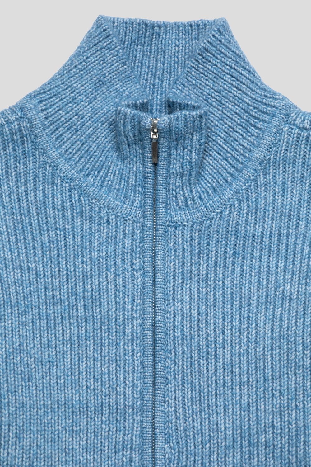 Obey Women's Ciel 2-Way Zip Cardigan 'Coronet Blue'-thumbmail-2
