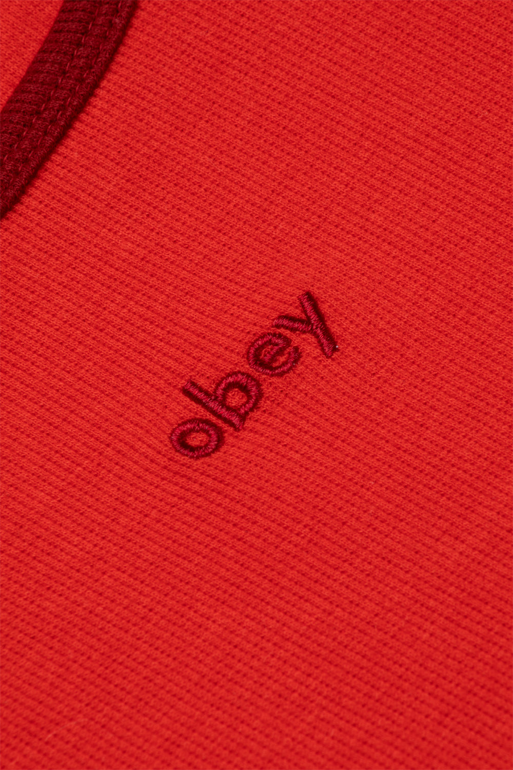 Obey Women's Loren Rib Tank 'Red'-thumbmail-3