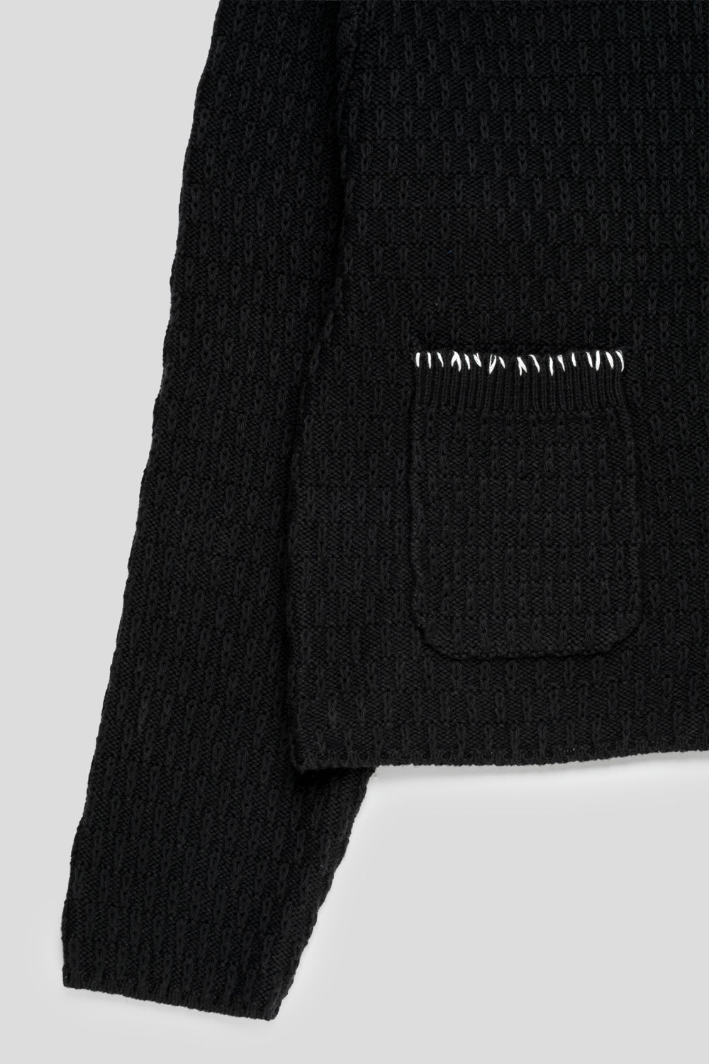Obey Women's Amelie Button Down Sweater 'Off Black'-thumbmail-5