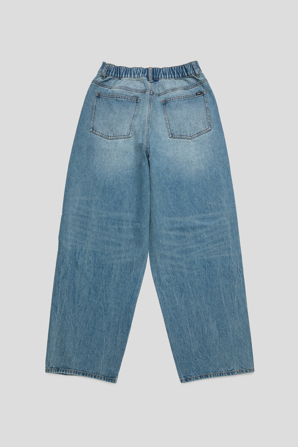Obey Women's Leah III Baggy Denim 'Heavy Vintage Indigo'-thumbmail-2