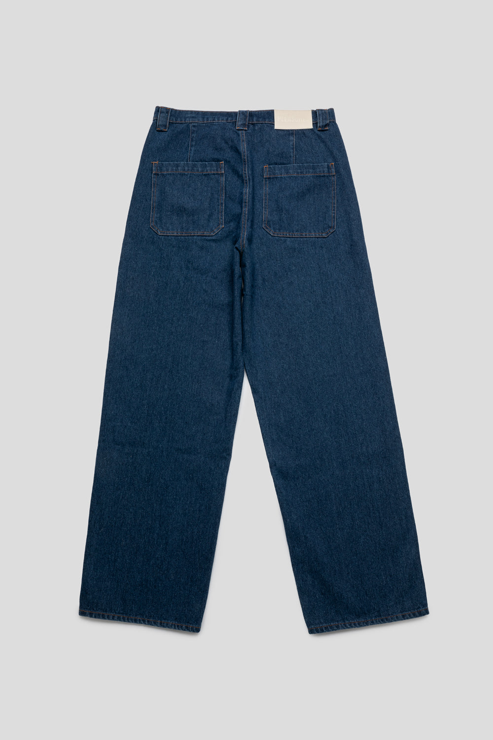 Pleasures Indigo Grind Baggy Jeans