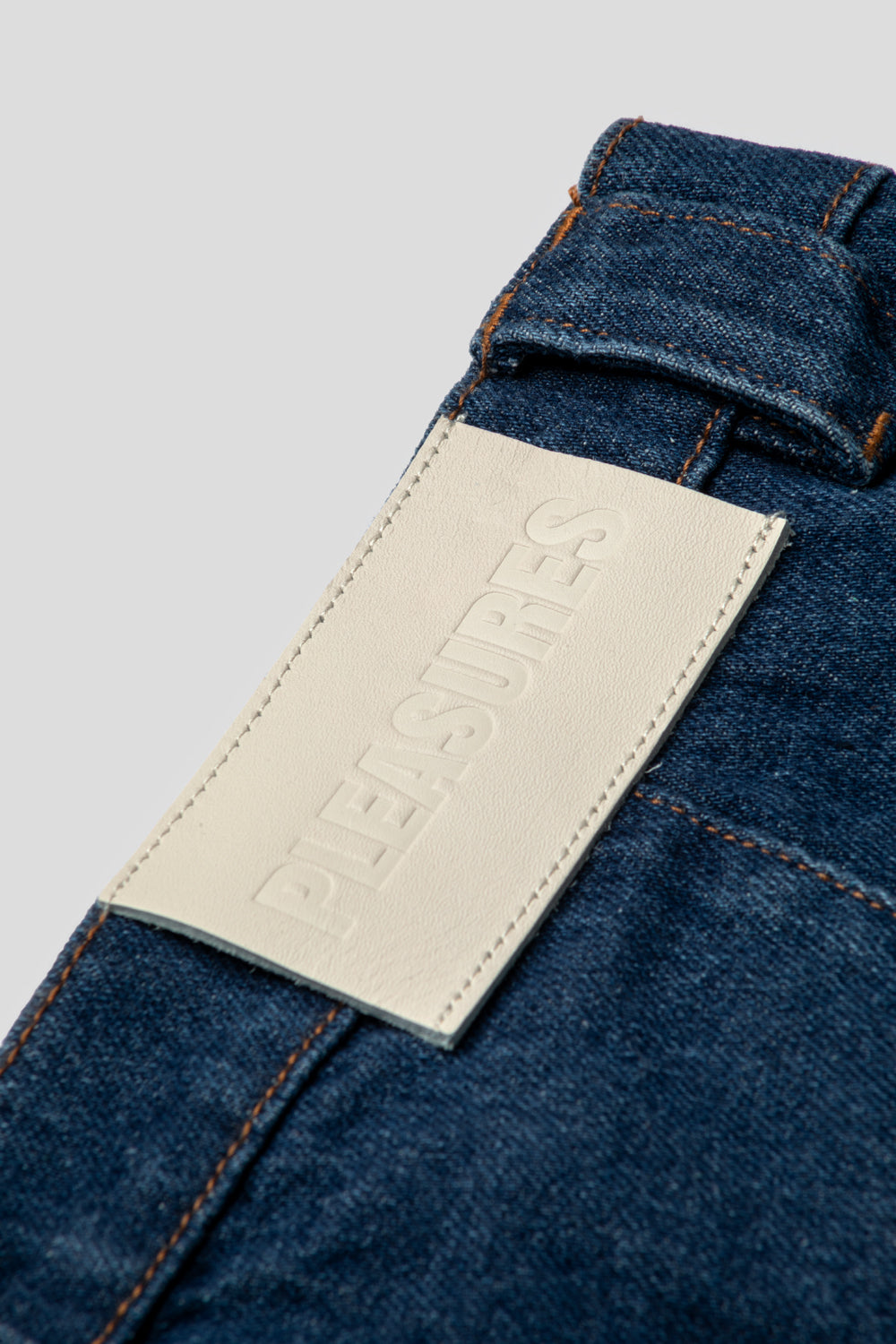 Pleasures Indigo Grind Baggy Jeans-thumbmail-4