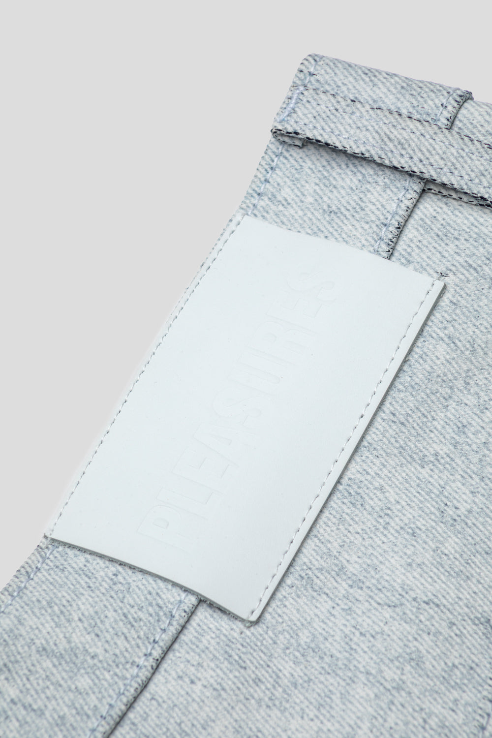Pleasures Whiteout Baggy Jorts-thumbmail-6