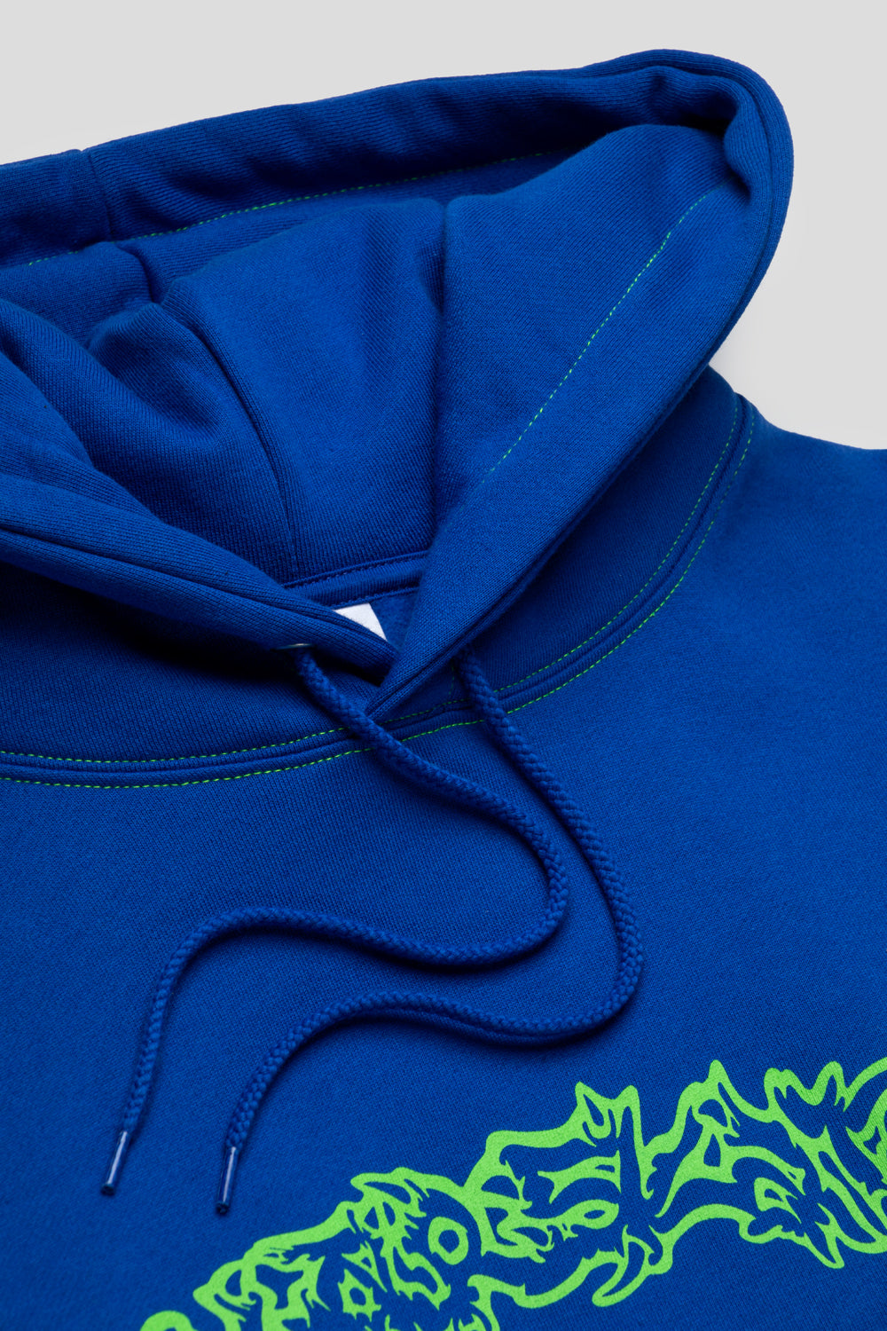 Polar Skate Co. Crude Logo Contrast Dave Hoodie 'Egyptian Blue'