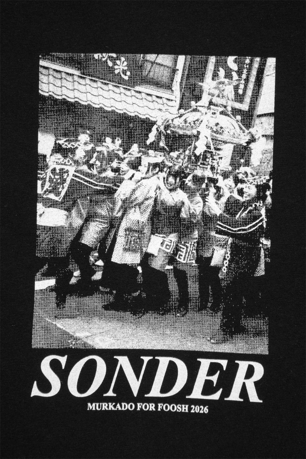 Foosh x Murkado SONDER Tee 'Black'-thumbmail-3