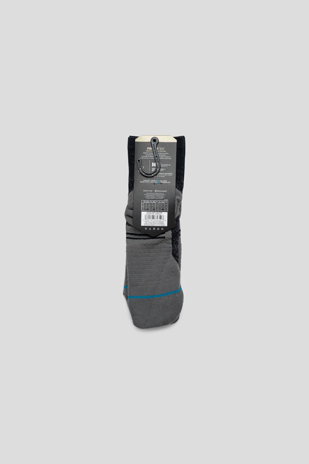 Stance Men's Run Powder Split LT Quarter Socks 'Black'-thumbmail-2