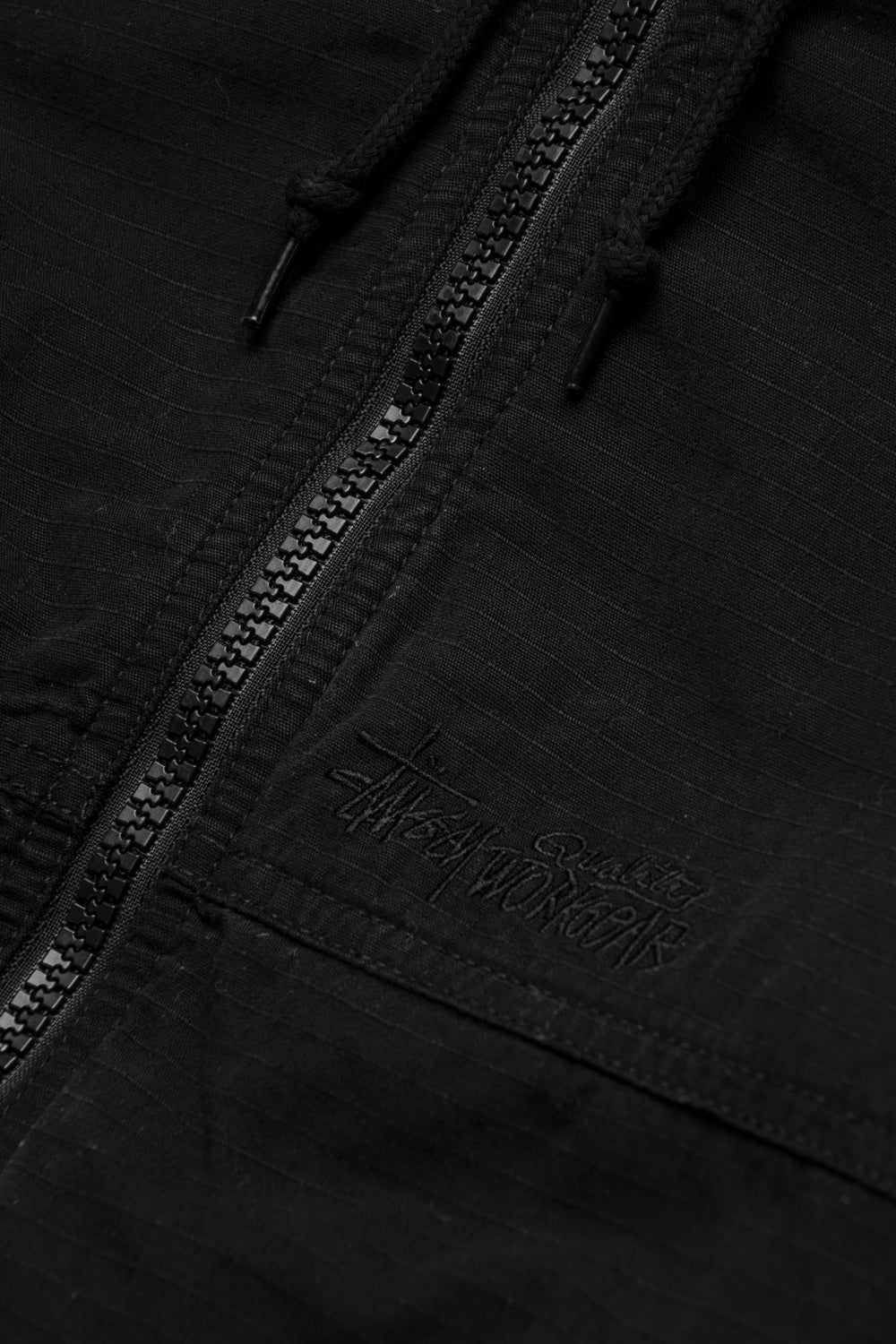 Stussy Work jacket Ripstop 'Black'-thumbmail-5