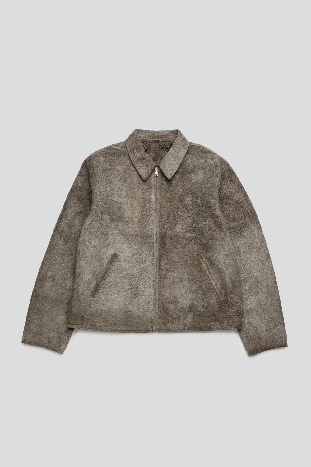 Stussy Garage Jacket Suede 'Suede'-thumbmail-1