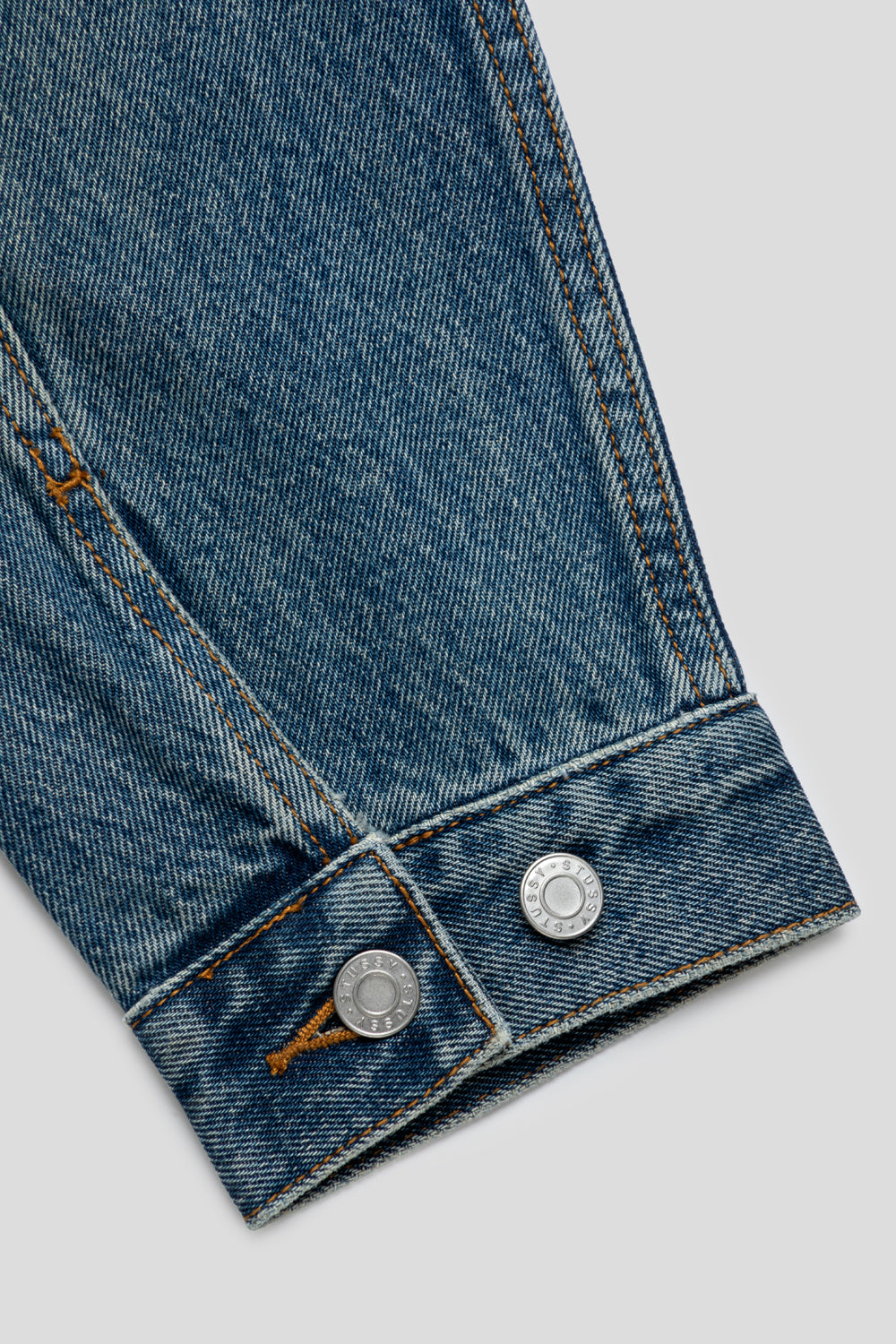 Stussy Trucker Denim 'Dark Wash Indigo'-thumbmail-6