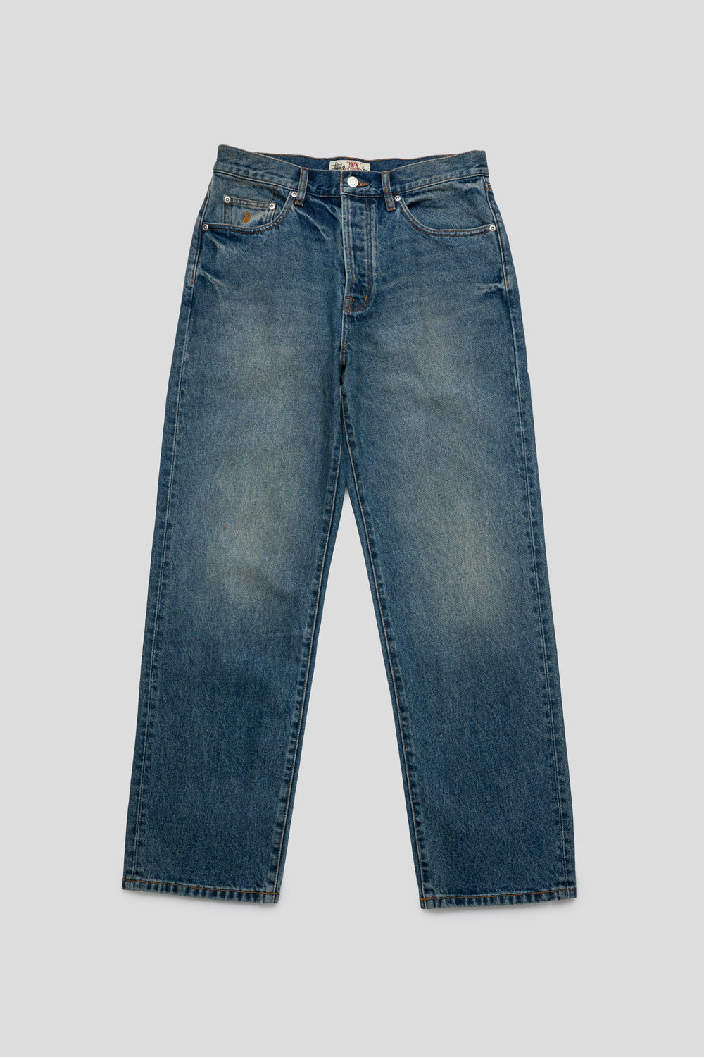 Stussy New Classic Jean Denim 'Dark Wash Indigo'-thumbmail-1