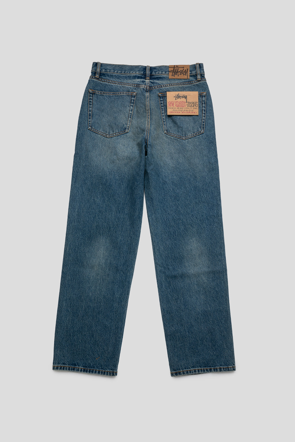 Stussy New Classic Jean Denim 'Dark Wash Indigo'-thumbmail-2