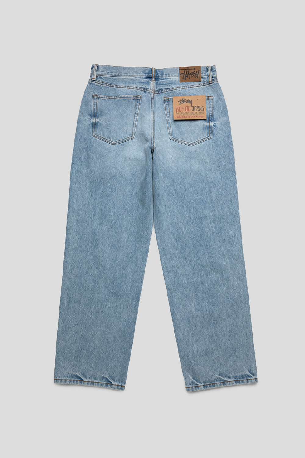 Stussy Big Ol' Jean Denim 'Light Wash Indigo'-thumbmail-2